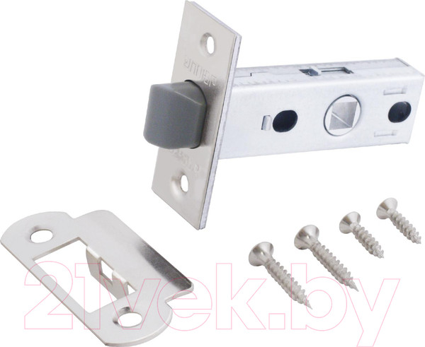 Изображение товара Защелка врезная Аллюр АРТ L45-8-Р SN (матовый никель)