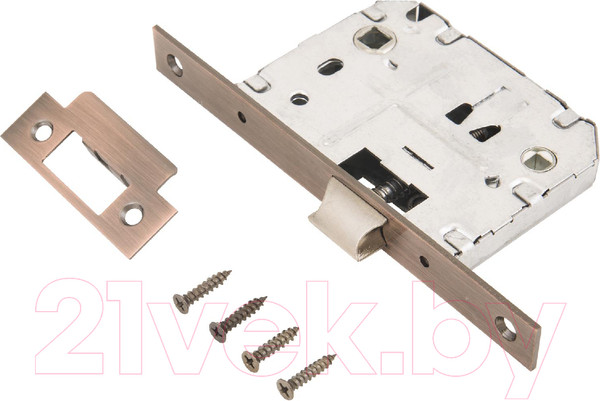 Изображение товара Защелка врезная с фиксацией Аллюр Арт L7050S АС (старая медь)