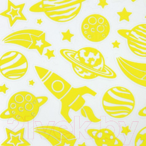 Изображение товара Набор наклеек Юнландия Космос / 662694