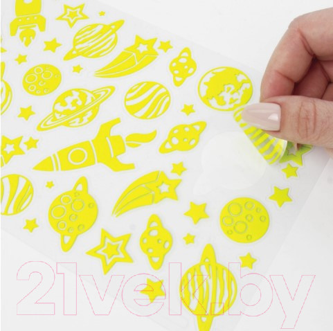 Изображение товара Набор наклеек Юнландия Космос / 662694