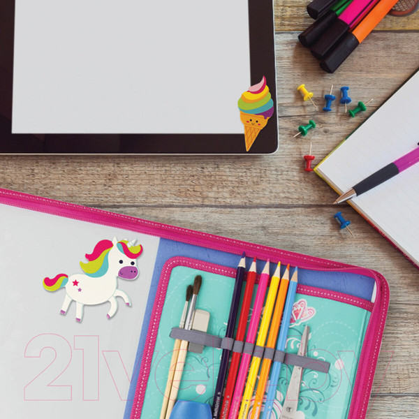 Изображение товара Набор наклеек Юнландия Единорог и радуга / 662685