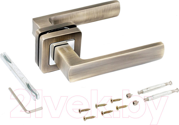 Изображение товара Ручка дверная Аллюр Арт Коломбо 2330 МАВ (матовая бронза)