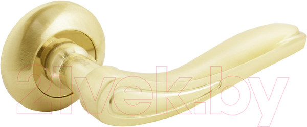 Изображение товара Ручка дверная Аллюр Арт Лайза 1870 SВ (матовое золото)