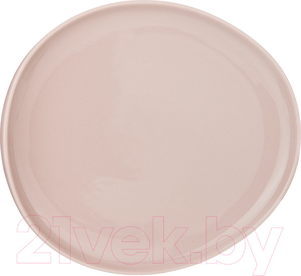 Изображение товара Тарелка столовая обеденная Bronco Fusion / 263-1001 (пудровый)