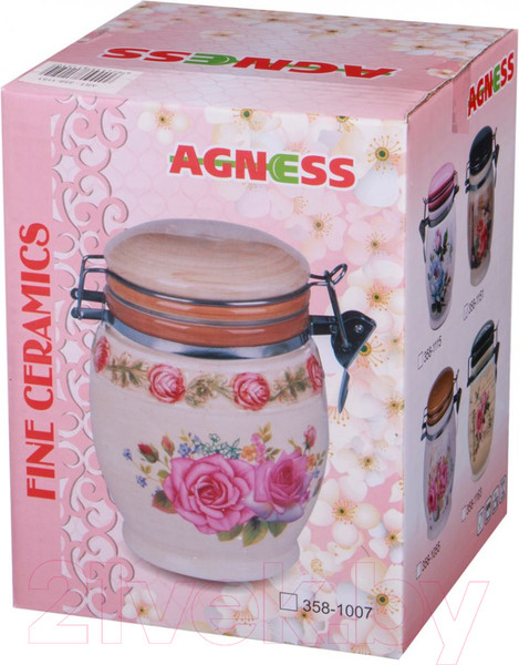 Изображение товара Емкость для хранения Agness 358-1103