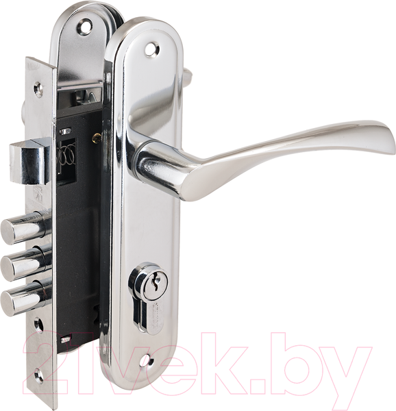 Изображение товара Замок врезной Аллюр Лайт 103/3-61А(1203) CP (хром)
