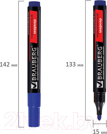 Изображение товара Набор маркеров Brauberg Contract / 150474 (4шт)