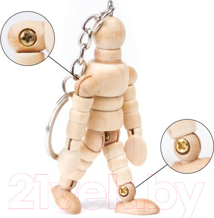 Изображение товара Бирка для ключей Brauberg Манекен человека / 191295