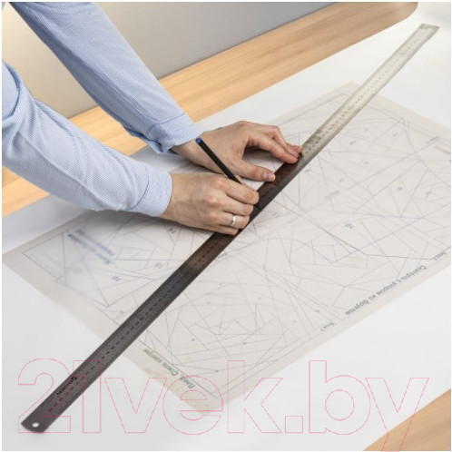 Изображение товара Линейка Brauberg 210311