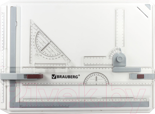 Изображение товара Доска чертежная Brauberg А3 / 210536 (с рейсшиной)