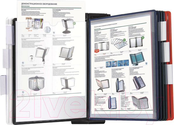 Изображение товара Информационная стойка Brauberg Solid А4 / 236720 (черный)