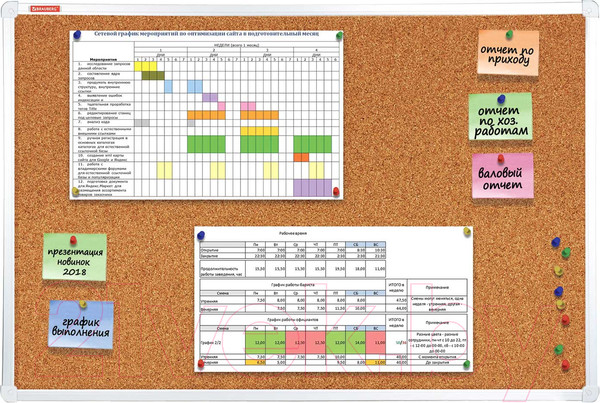 Изображение товара Информационная доска Brauberg 231712