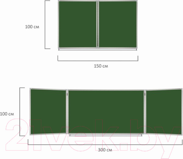 Изображение товара Меловая доска Brauberg 231707 (для мела)