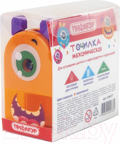 Изображение товара Точилка Пифагор Монстрик / 228477