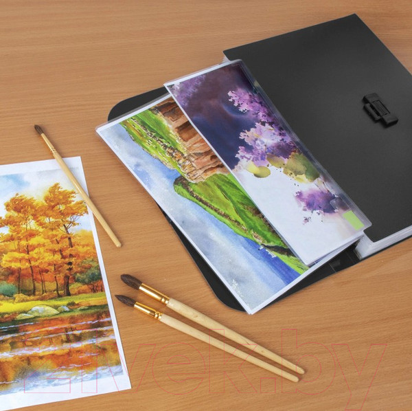 Изображение товара Папка-портфель Staff А4 / 229245 (черный)