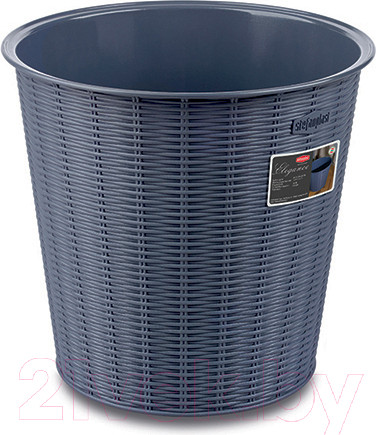 Изображение товара Корзина для бумаг Stefanplast 28x26.5 / 29704 (синий)