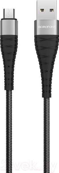 Изображение товара Кабель Borofone BX32 AM-microBM (1м, черный)
