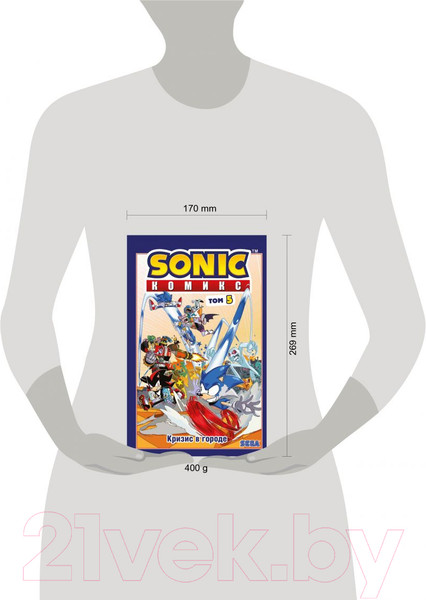 Изображение товара Комикс Эксмо Sonic. Кризис в городе. Том. 5 (Флинн Й.)