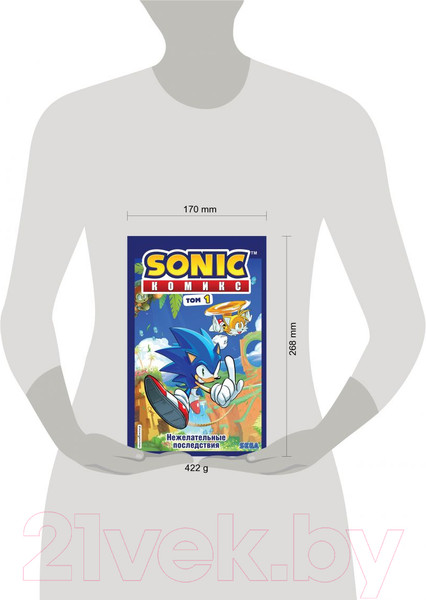 Изображение товара Книга Эксмо Sonic. Нежелательные последствия. Том 1 (Флинн Й.)