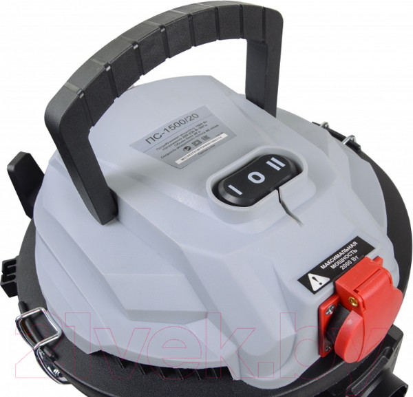 Изображение товара Профессиональный пылесос Ресанта ПС-1500/20 (75/19/1)