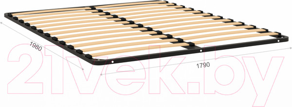 Изображение товара Ортопедическое основание Империал С кронштейнами без опор (1790x1980)