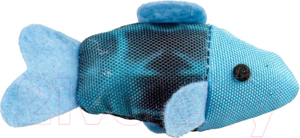 Изображение товара Игрушка для кошек Duvo Plus Рыбки Флэш / 12078/DV (синий/зеленый)