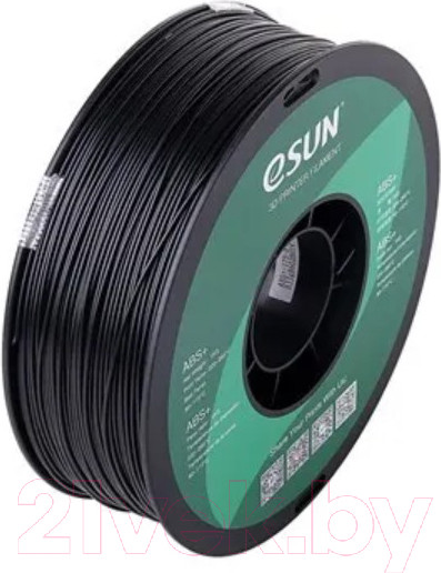 Изображение товара Пластик для 3D-печати eSUN ABS / ABS175B1 (1.75мм, 1кг, черный)