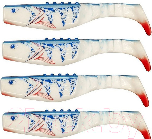 Изображение товара Мягкая приманка Dragon Phantail Print / PT30T-10-350 (4шт)