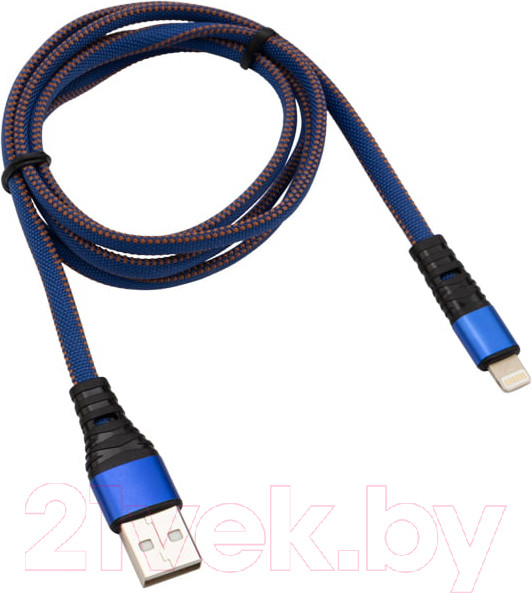 Изображение товара Кабель Rexant USB-Lightning / 18-7053 (1м, джинс)
