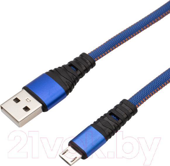 Изображение товара Кабель Rexant Micro-USB / 18-1163 (1м, джинс)