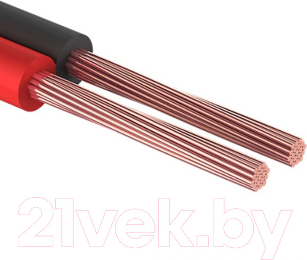 Изображение товара Кабель PROconnect ШВПМ / 01-6108-6 (100м, красный/черный)