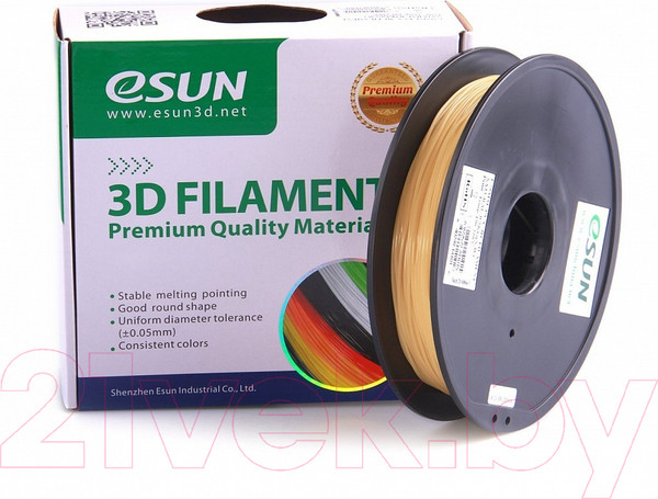 Изображение товара Пластик для 3D-печати eSUN PVA / PVA175N05 (1.75мм, 500гр, Natural)