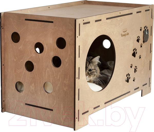 Изображение товара Домик для животных Чешир Сундук / 375-13 (без когтеточки)