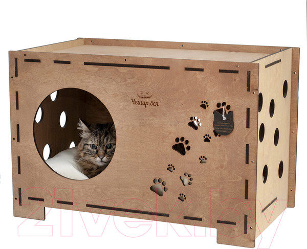 Изображение товара Домик для животных Чешир Сундук / 375-13 (без когтеточки)