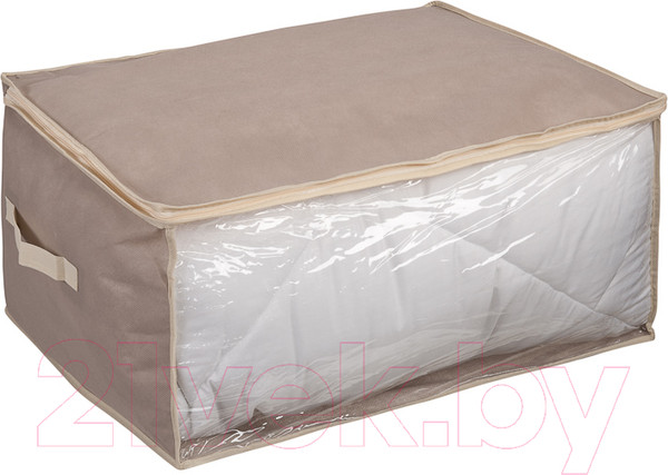 Изображение товара Кофр для хранения Handy Home Вельвет 600x450x300 / AH-12 (серый)