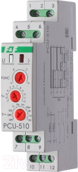Изображение товара Реле времени Евроавтоматика PCU-510 / EA02.001.009