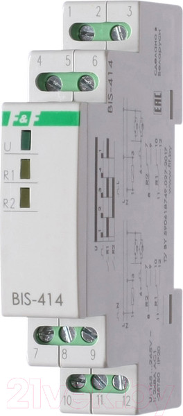 Изображение товара Реле импульсное Евроавтоматика BIS-414 / EA01.005.005