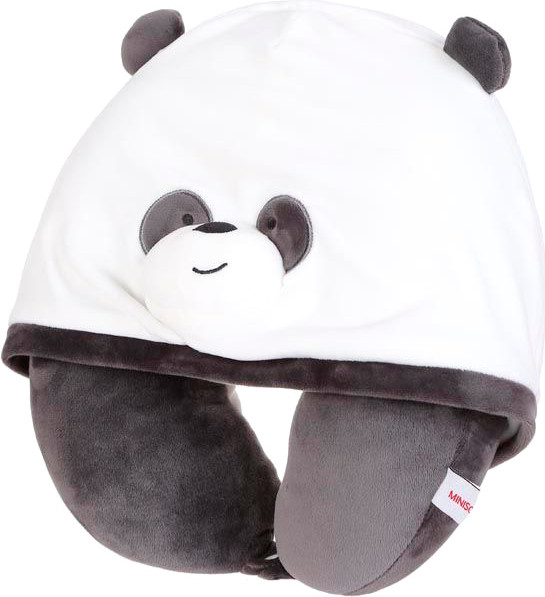 Изображение товара Подушка на шею Miniso U-образная We Bear Bears. Панда / 8694