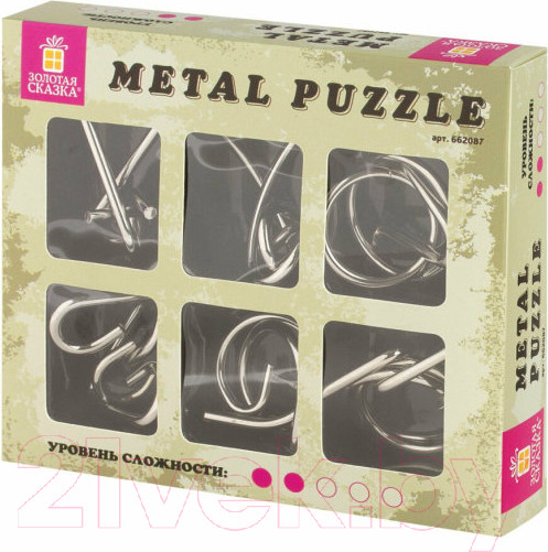 Изображение товара Набор головоломок Золотая сказка Новичок / 662087