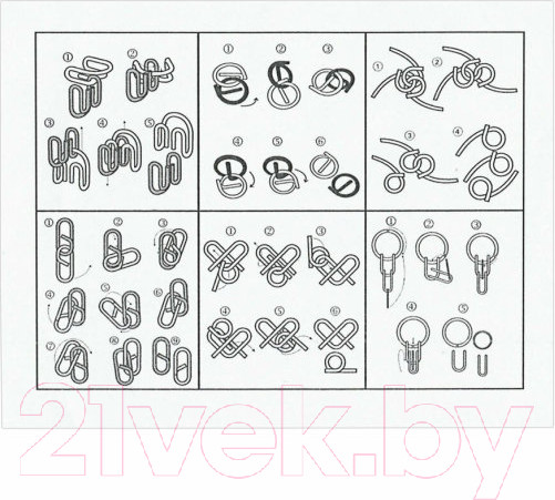 Изображение товара Набор головоломок Золотая сказка Профи / 662090