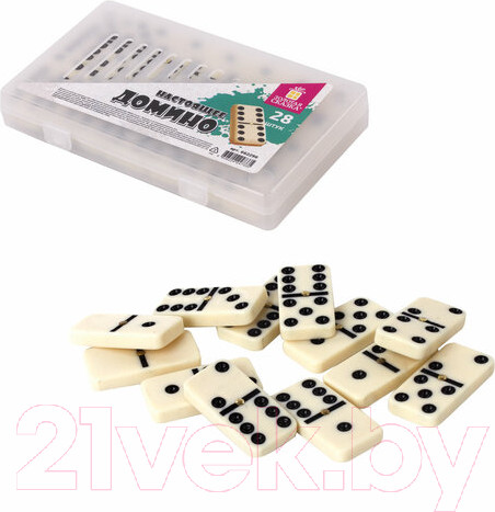 Изображение товара Настольная игра Золотая сказка Домино / 662296
