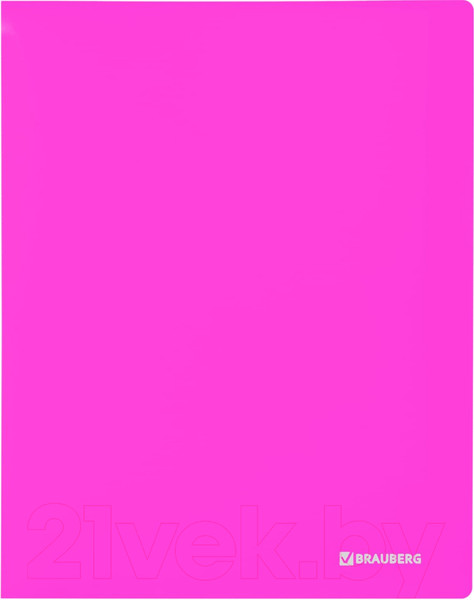 Изображение товара Папка для бумаг Brauberg Neon / 227450 (неоновый розовый)