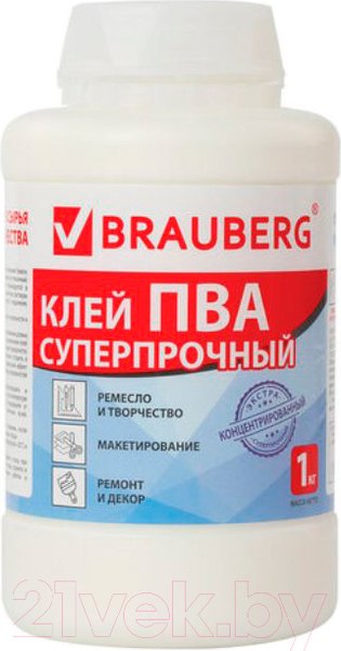 Клей ПВА Brauberg 600984
