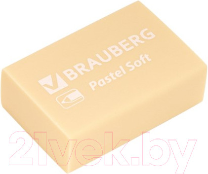 Изображение товара Набор ластиков Brauberg Pastel Soft / 229598 (12шт)