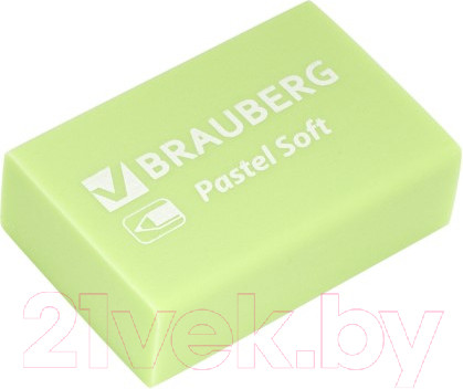 Изображение товара Набор ластиков Brauberg Pastel Soft / 229598 (12шт)