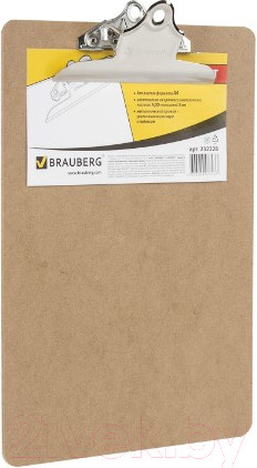 Изображение товара Планшет с зажимом Brauberg Eco / 232228