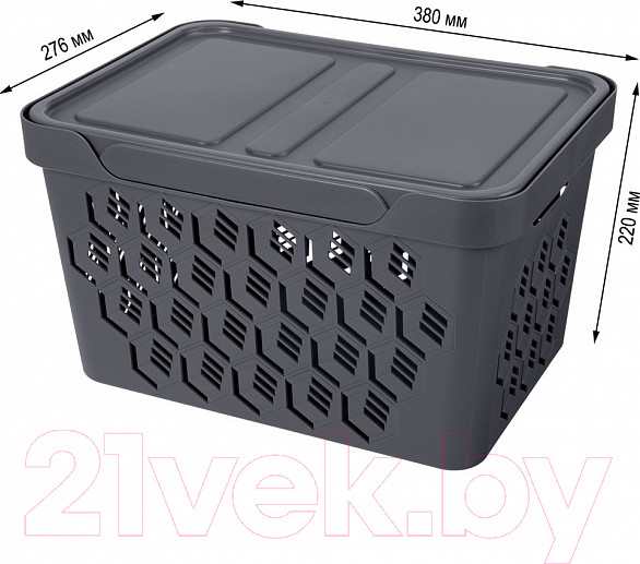 Изображение товара Корзина Econova Deluxe / 433205911 (серый)