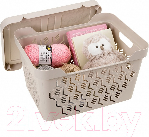 Изображение товара Корзина Econova Deluxe / 433205934 (светло-бежевый)