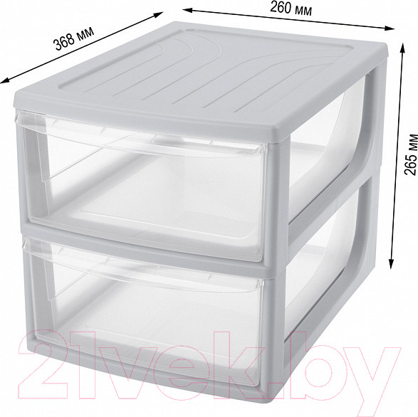 Изображение товара Органайзер для хранения Econova 433223830 (светло-серый)