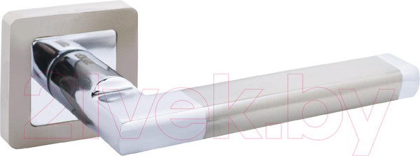 Изображение товара Ручка дверная Аллюр АРТ Венсан 2682 SN/CP (матовый никель/хром)